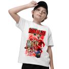 Camiseta Infantil Menino Cristiano Ronaldo Futebol Lançamento