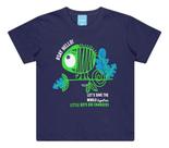Camiseta Infantil Menino Festa Manga Kamylus Brandili Fakini