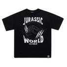 Camiseta Infantil Menino Jurassic World Preto- Kippos