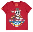 Camiseta Infantil Menino Manga Curta Patrulha Canina Nickelodeon da Malwee Kids