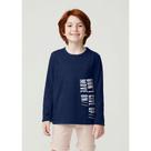 Camiseta Infantil Menino Manga Longa Flamê - hering