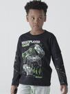 Camiseta Infantil Menino Mangas Longas Game - Biogás