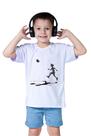 Camiseta Infantil Menino Menina Futebol Fut Bola Futsal Camisa 10 Jogador Caro