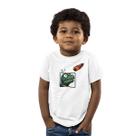 Camiseta Infantil Menino Menina TRex JoKenPô Extinção Dino