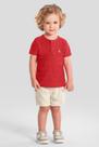 Camiseta infantil menino texturizada Mundi
