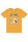 Camiseta infantil menino tropical em gel Brandili