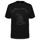 Camiseta Infantil Metallica Black Album Oficial Stamp