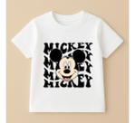 Camiseta Infantil Mickey Mouse Disney 100% Algodao Mode 10