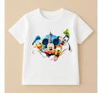 Camiseta Infantil Mickey Mouse Disney 100% Algodao Mode 12