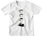 Camiseta Infantil Minha xicara de gato Camiseta Infantil Minha xicara de gato