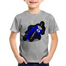 Camiseta Infantil Moto Corrida - Foca na Moda Camiseta Infantil Moto Corrida - Foca na Moda
