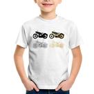 Camiseta Infantil Motorcycle Vector - Foca na Moda