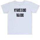 Camiseta Infantil My name is Bond, Vaga Bond Camiseta Infantil My name is Bond, Vaga Bond