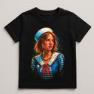 Camiseta Infantil Netflix Serie Stranger Things Robin Camiseta Infantil Netflix Serie Stranger Things Robin