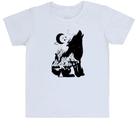 Camiseta Infantil Night Wolf