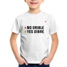 Camiseta Infantil No drible, yes dibre - Foca na Moda Camiseta Infantil No drible, yes dibre - Foca na Moda