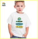 Camiseta Infantil O Melhor Irmão do Mundo - Chá de bebê Zlprint