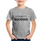 Camiseta Infantil O que faço da vida Sucesso - Foca na Moda Camiseta Infantil O que faço da vida Sucesso - Foca na Moda
