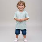 Camiseta Infantil Ogochi Estampa Folhagem Verde Concept Slim Camiseta Infantil Ogochi Estampa Folhagem Verde Concept Slim