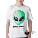 Camiseta Infantil ou adulto Acorda Humano Blusa Criança todos tamanhos