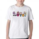 Camiseta Infantil ou adulto Adventure Time mini Blusa Criança todos tamanhos
