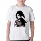 Camiseta Infantil ou adulto Amy Winehouse rock Blusa Criança todos tamanhos Camiseta Infantil ou adulto Amy Winehouse rock Blusa Criança todos tamanhos