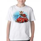 Camiseta Infantil ou adulto baby red fusca Blusa Criança todos tamanhos