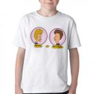 Camiseta Infantil ou adulto Beavis and Butt head balões Blusa Criança todos tamanhos