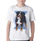 Camiseta Infantil ou adulto Bernese Blusa Criança todos tamanhos