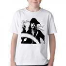 Camiseta Infantil ou adulto Capitão Jack Sparrow Blusa Criança todos tamanhos