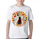 Camiseta Infantil ou adulto Cruella Deville 101 dalmatas if she Blusa Criança todos tamanhos