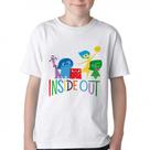 Camiseta Infantil ou adulto Divertidamente Blusa Criança todos tamanhos