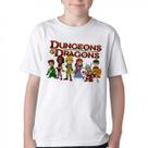Camiseta Infantil ou adulto Dungeons e Dragons caverna do dragão Blusa Criança todos tamanhos