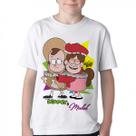 Camiseta Infantil ou adulto Gravity Falls Mabel Dipper Blusa Criança todos tamanhos