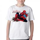 Camiseta Infantil ou adulto Homem Aranha teia Blusa Criança todos tamanhos
