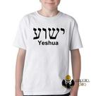 Camiseta Infantil ou adulto Jesus Cristo Aramaico Blusa Criança todos tamanhos