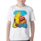 Camiseta Infantil ou adulto Larvas engraçadas Blusa Criança todos tamanhos