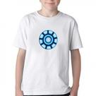 Camiseta Infantil ou adulto Reator Tony Stark Blusa Criança todos tamanhos Camiseta Infantil ou adulto Reator Tony Stark Blusa Criança todos tamanhos