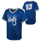 Camiseta Infantil Outerstuff NFL Indianapolis Colts em Tela Camiseta Infantil Outerstuff NFL Indianapolis Colts em Tela