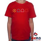 Camiseta Infantil Pac Man 100% Algodão Geeko