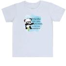 Camiseta Infantil Panda vergonha na cara Camiseta Infantil Panda vergonha na cara