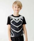 Camiseta Infantil Pantera Negra Marvel Tam 4 a 10-43005