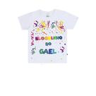 Camiseta infantil para carnaval bloquinho de carnaval personalizada