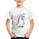 Camiseta Infantil Pause Break - Foca na Moda Camiseta Infantil Pause Break - Foca na Moda