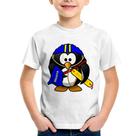 Camiseta Infantil Pinguim Salva Vidas - Foca na Moda