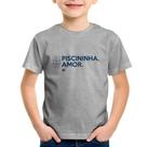 Camiseta Infantil Piscininha amor - Foca na Moda Camiseta Infantil Piscininha amor - Foca na Moda