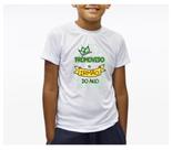 Camiseta Infantil Promovido a Irmão do Ano - Est. Verde Zlprint