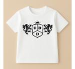 Camiseta Infantil Rbd Rebelde Branca Logo Banda 100% Algodão