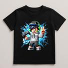Camiseta Infantil Roblox 100% Algodao Modelo 1
