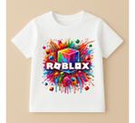 Camiseta Infantil Roblox 100% Algodao Modelo 6